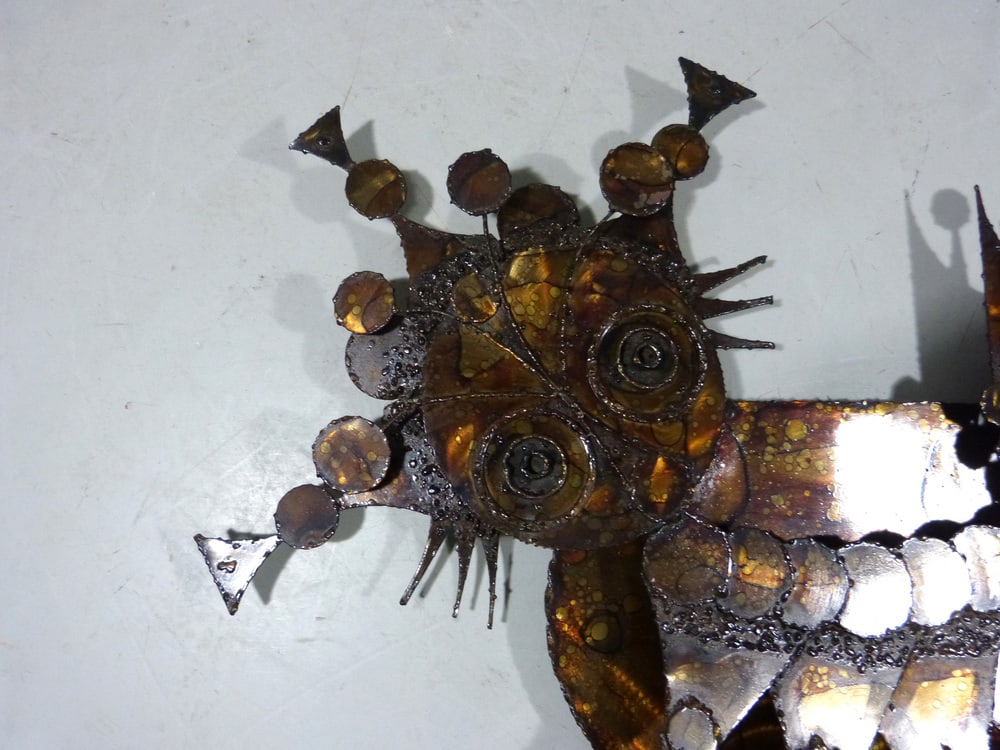 Henrik Horst, Brutalist Wall Sculpture, 1970s - 4