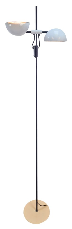 Valenti Milano Floor Lampin White, 1970s (1 of 17)