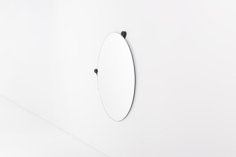 Italian Mirror by Nanda Vigo for Morphos, 1980s - 2