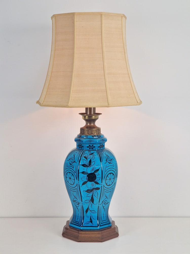Large Middle East Table Lamp in Ceramic, 1950s - 12