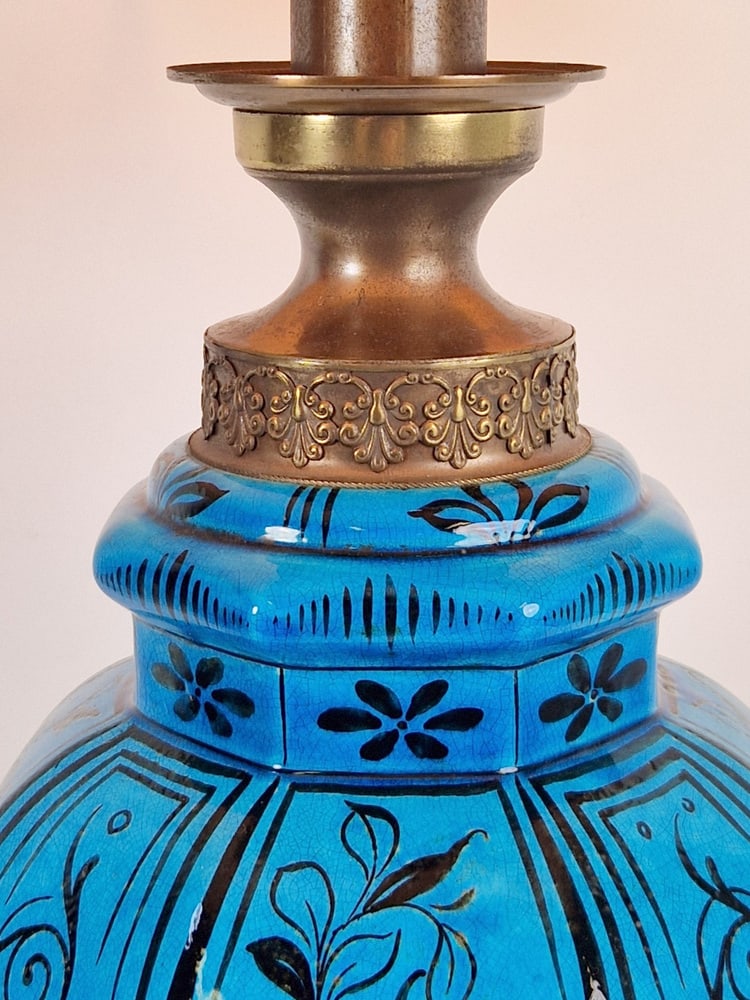 Large Middle East Table Lamp in Ceramic, 1950s - 4