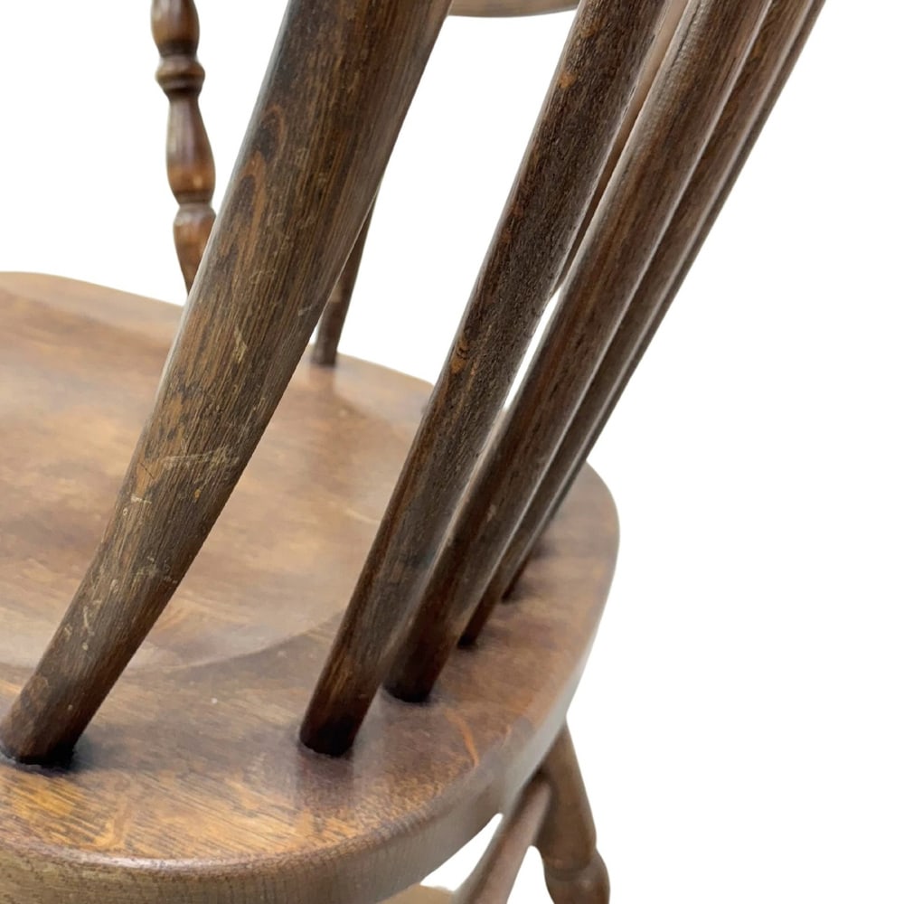 Vintage Rocking Chair in Oak from Den Ouden, 1975 - 9