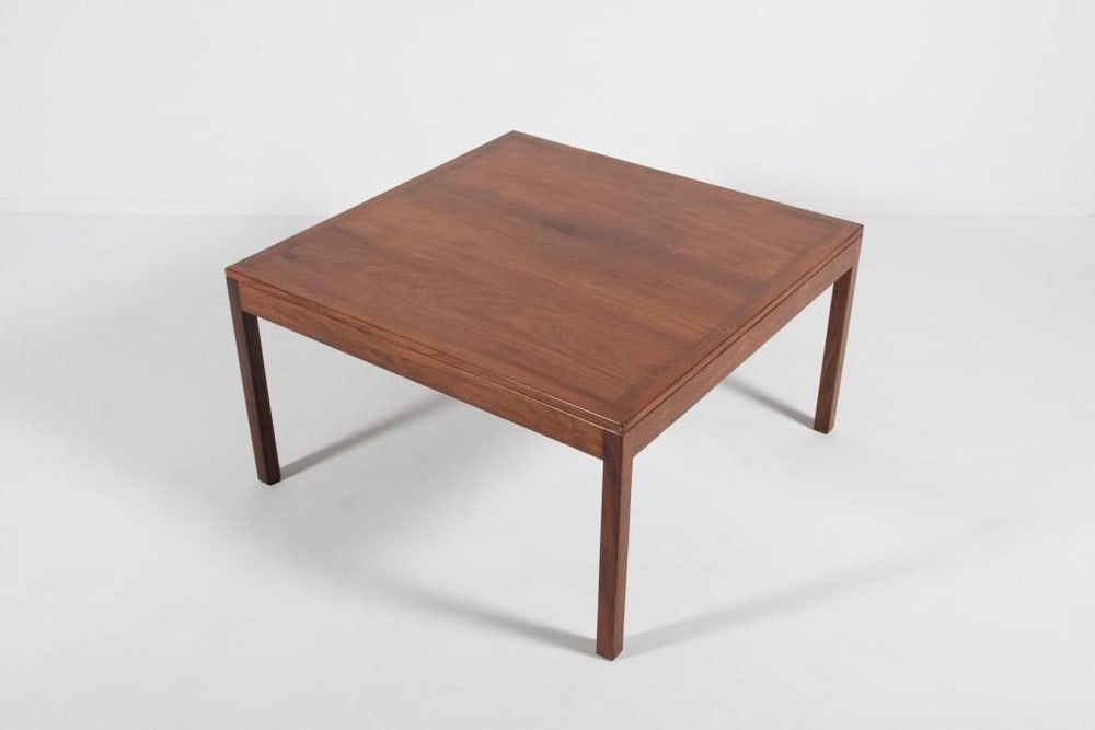 Danish Walnut Coffee Table, 1960s - 3