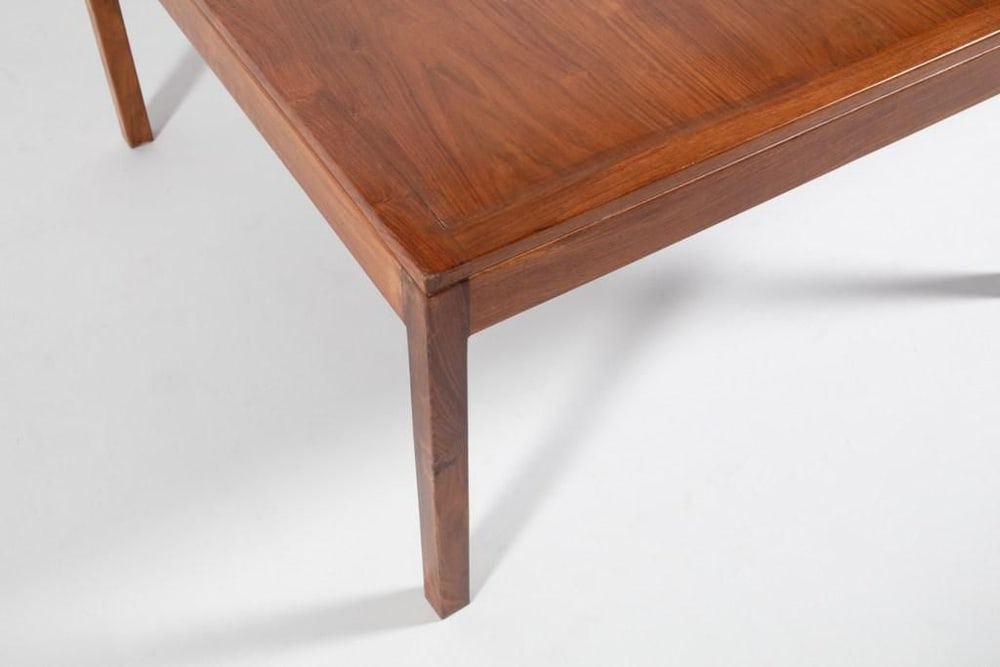 Danish Walnut Coffee Table, 1960s - 4