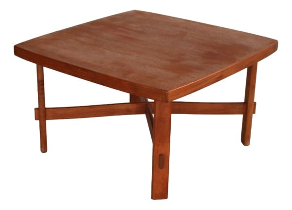 Coffee Table in Teak from Alberts Tibro, 1960s: Country of Manufacture: Sweden Design Period: 1960 to 1969 Production Period: 1960 to 1969 Restoration and Damage Details: Light wear consistent with age and use Detailed Condition: Good — This