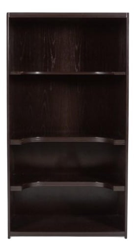 Shelf Cabinet from La Permanente Mobili Cantu: Brown MDF cabinet equipped with shelves from La Permanente Mobili Cantu. Produced in 1980s, Italy. Condition Good Country of Manufacture: Italy Design Period: 1980 to 1989 Production Period: 1980 to