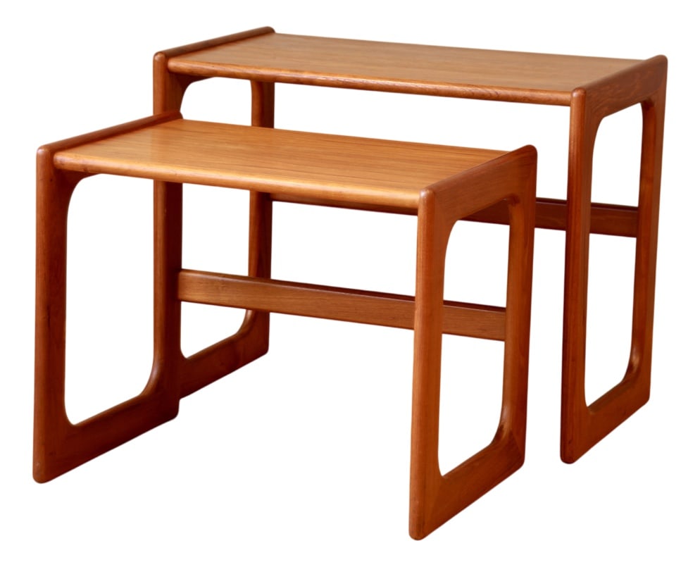 Nesting Tables from Salin Nyborg, 1960s, Set of 2 (1 of 20)