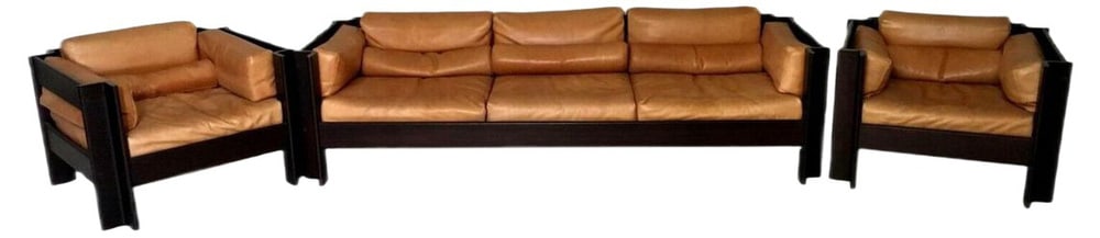 Living Room Set by Asti for Poltronova, Set of 3 (1 of 7)