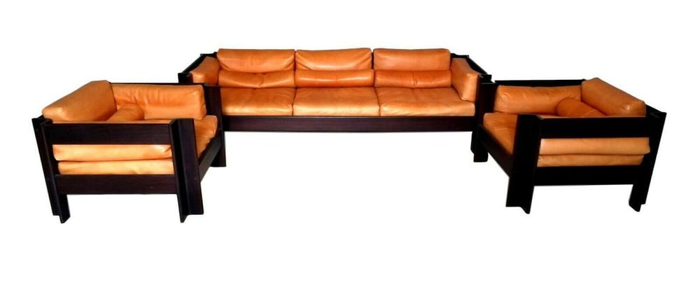 Living Room Set by Asti for Poltronova, Set of 3 - 2