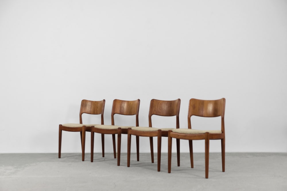 Chairs from Glostrup Møbelfabrik, 1960s, Set of 4 - 14