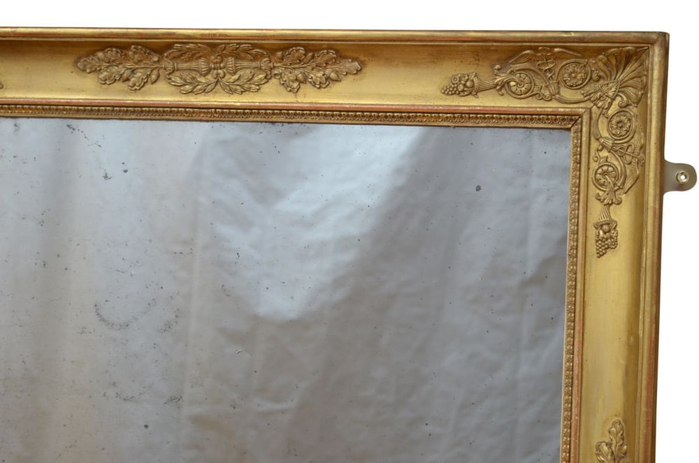 19th Century Giltwood Wall Mirror - 10