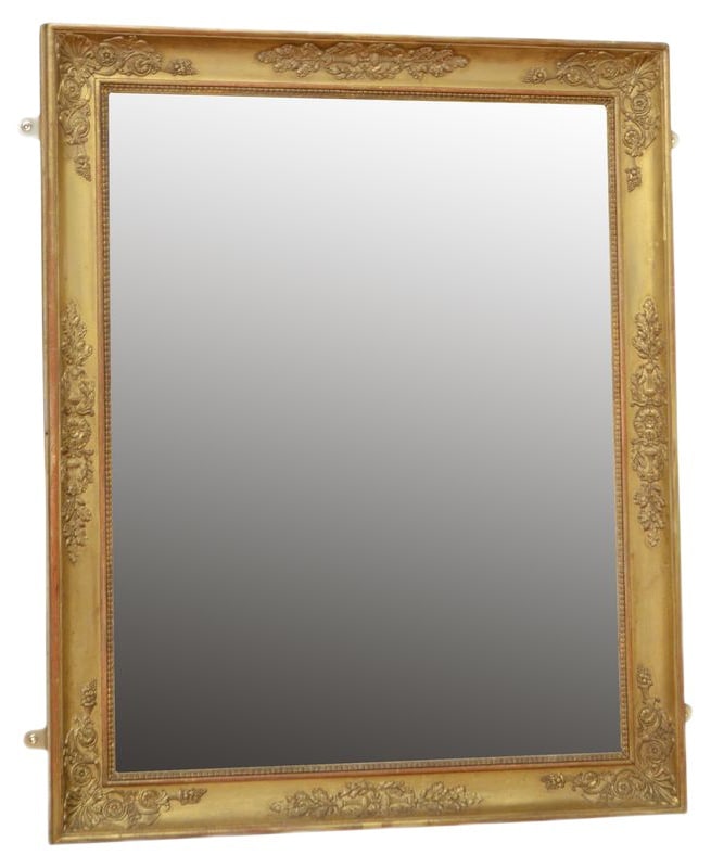 19th Century Giltwood Wall Mirror (1 of 20)