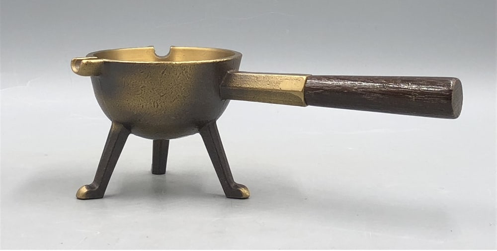 Antique Apothecary Crucible Melting Pot, 1920s - 3