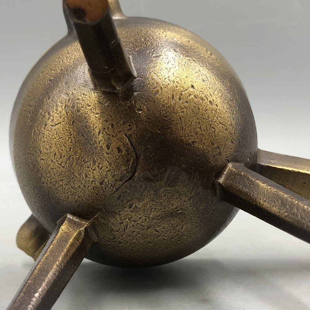 Antique Apothecary Crucible Melting Pot, 1920s - 7