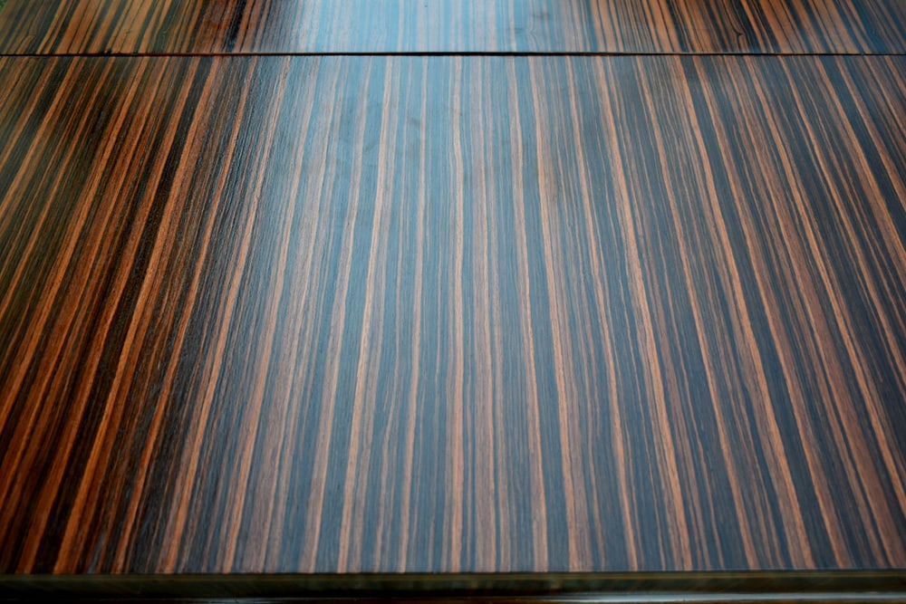 French Art Deco Style Macassar Ebony Dining Table - 19