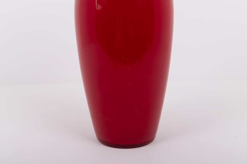 Red Opaline Vase from Venini - 4