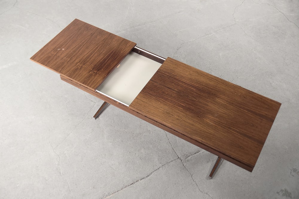 German Rosewood Adjustable Table from E.M.U, 1960s - 2