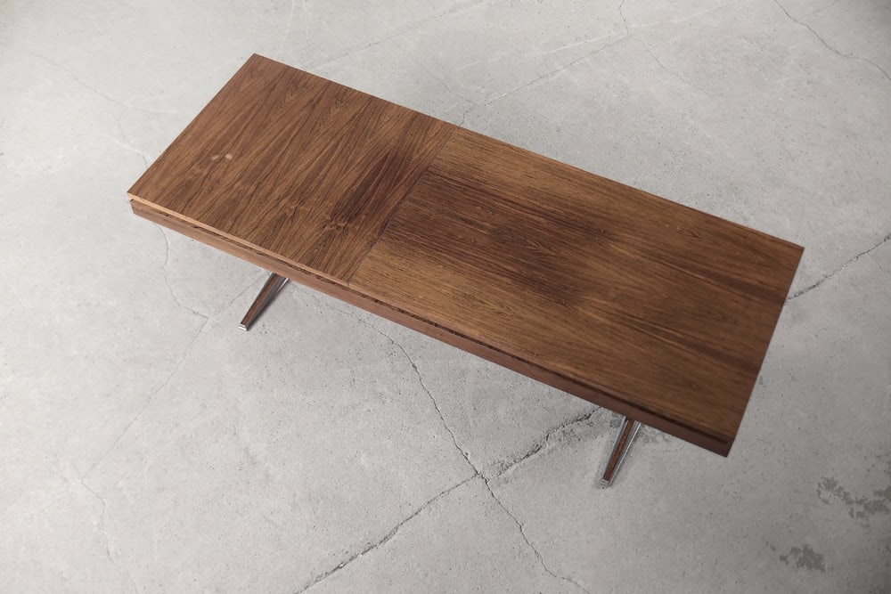 German Rosewood Adjustable Table from E.M.U, 1960s - 3