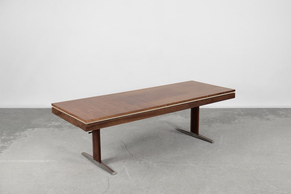 German Rosewood Adjustable Table from E.M.U, 1960s - 6