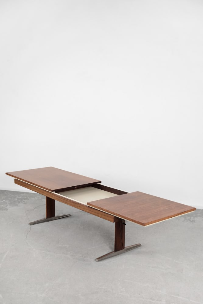 German Rosewood Adjustable Table from E.M.U, 1960s - 7