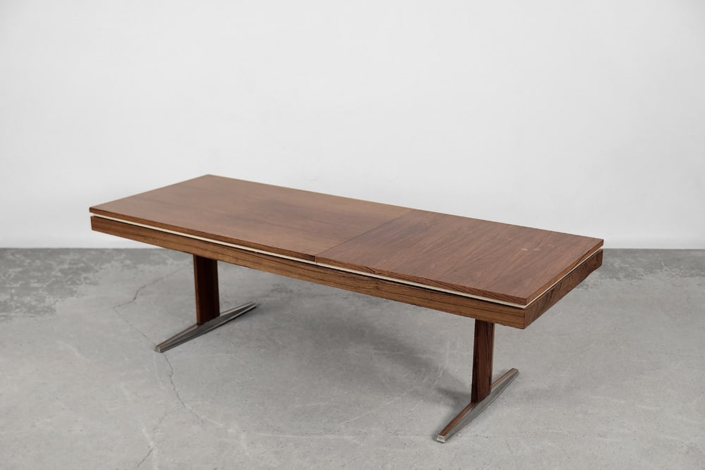 German Rosewood Adjustable Table from E.M.U, 1960s - 9