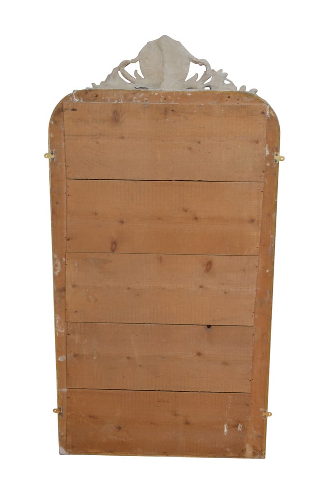 Antique Wall Mirror in Silver - 13