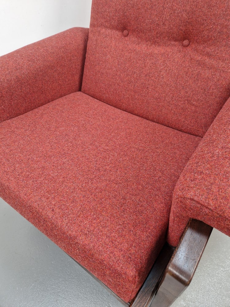 Wengé Lounge Chair by Martin Visser for T Spectrum - 2