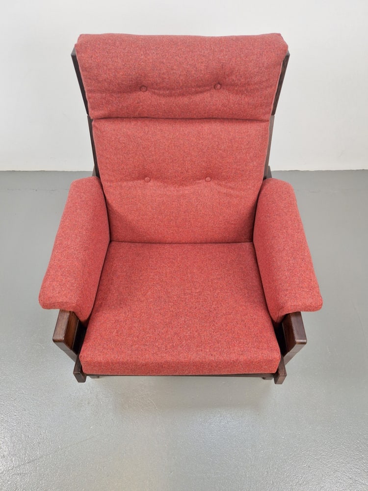 Wengé Lounge Chair by Martin Visser for T Spectrum - 5