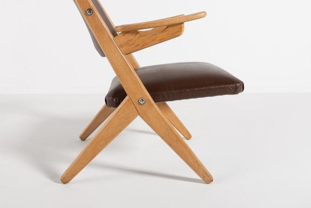 Danish Armchair by Arne Hovmand Olsen, 1970s - 12