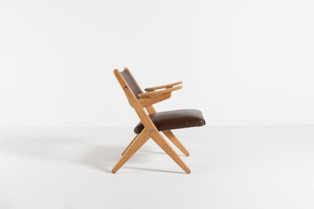 Danish Armchair by Arne Hovmand Olsen, 1970s - 4
