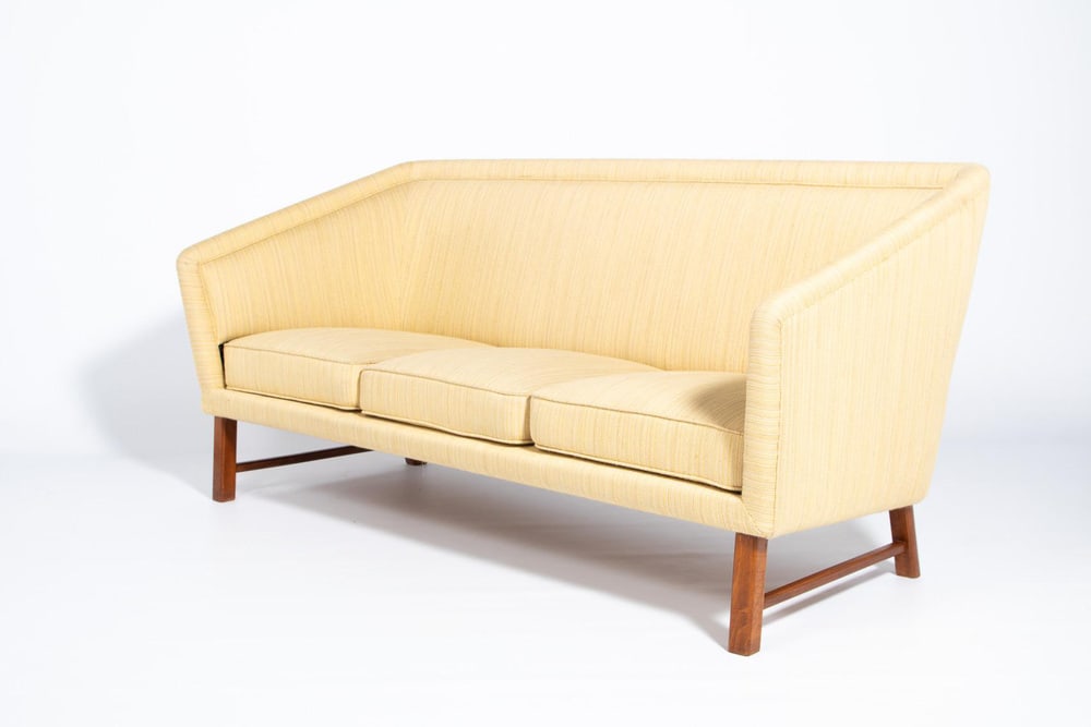 Mid-Century Swedish Sofa, 1950s - 10