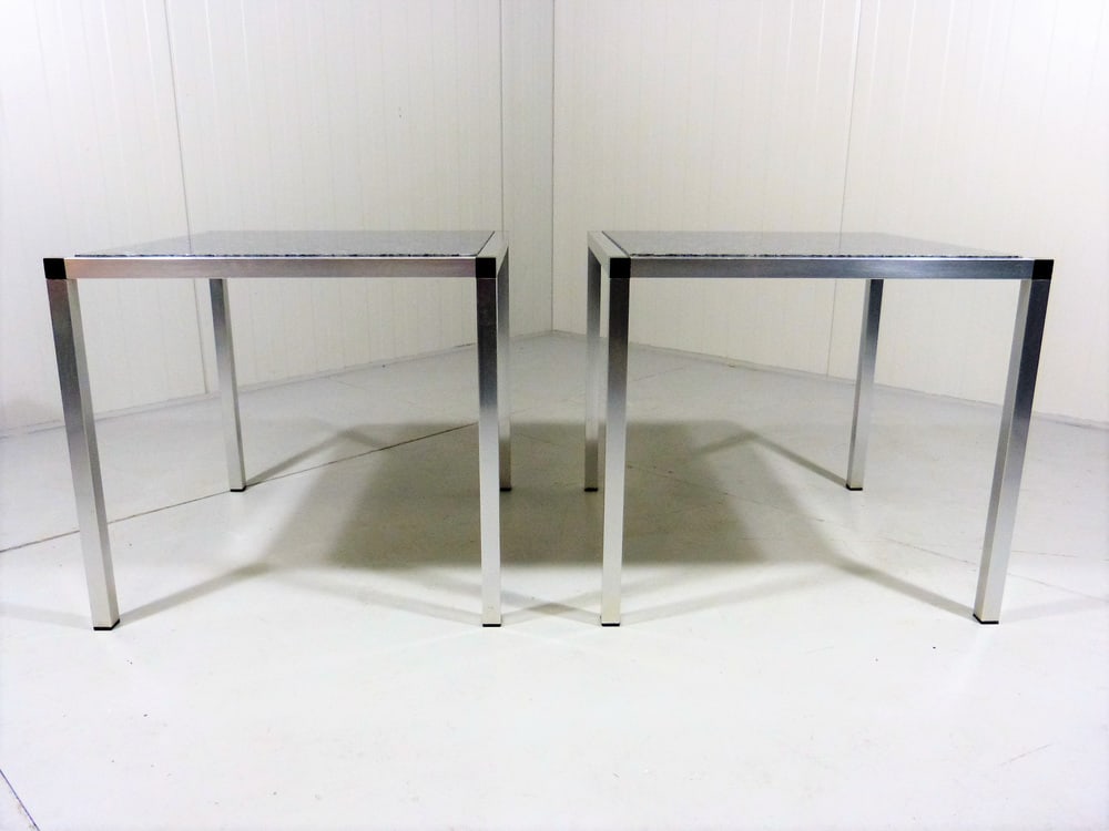 Granite Side Tables, 1970s, Set of 2 - 5