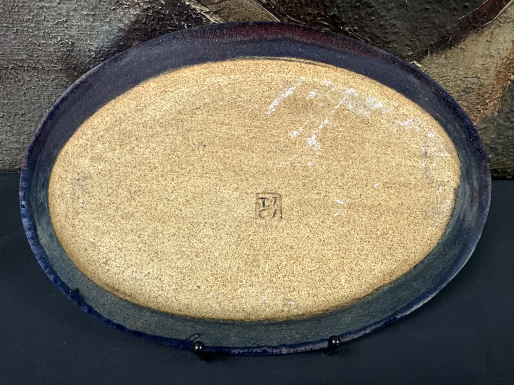 Vintage Rooster Dish in Enameled Stoneware, 1960s - 10