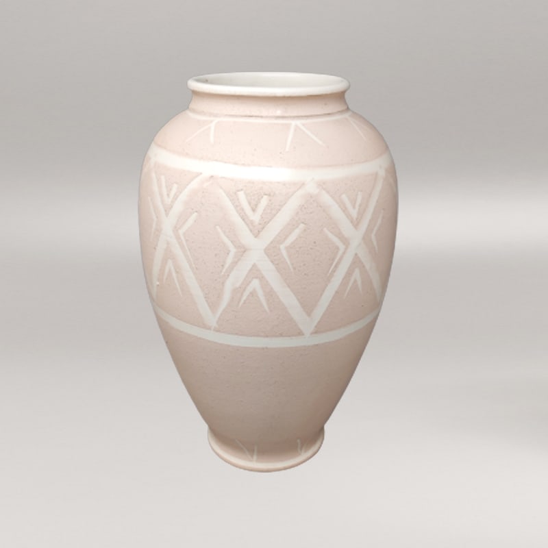Handmade Vases in Ceramic by Deruta, Italy, 1960s - 7