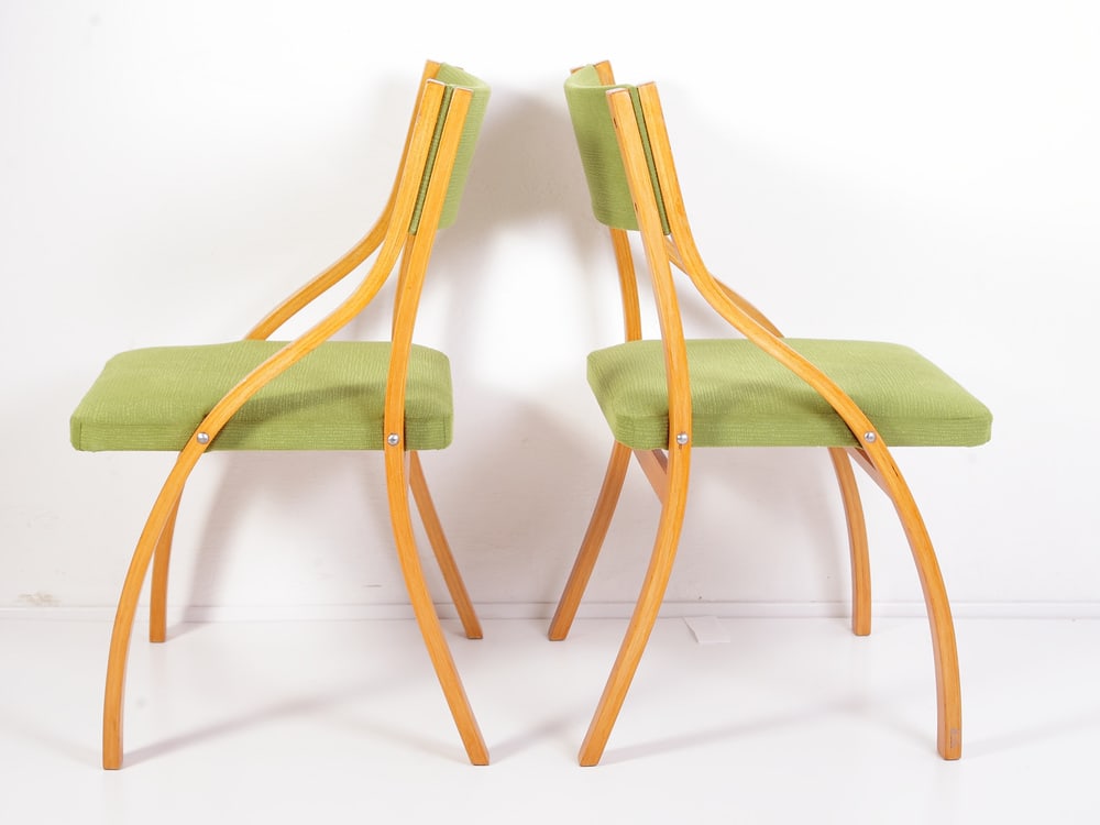 Table & Chairs by Ludvik Volak, 1970s, Set of 3 - 10