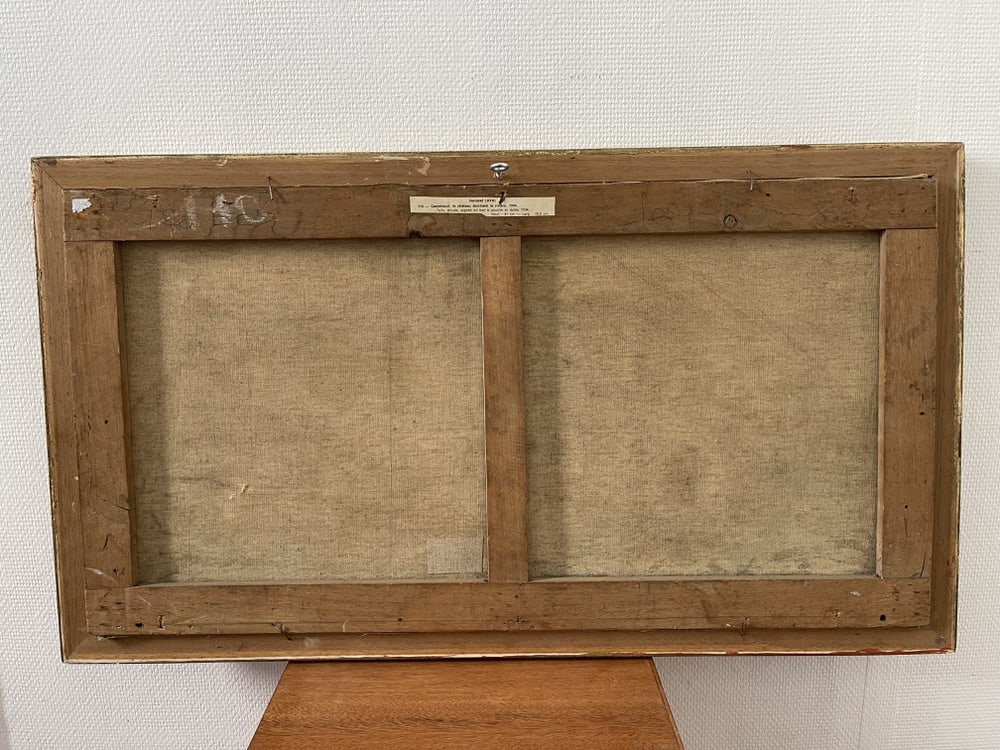 Fernand Laval, Oil on Canvas, Framed - 19