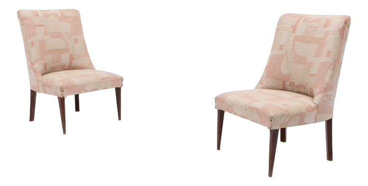 Mid-Century Boudoir Chairs, 1960s, Set of 2 (1 of 9)
