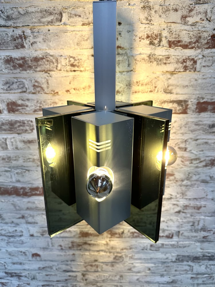 Vintage Italian Pendant Lamp, 1970s - 13