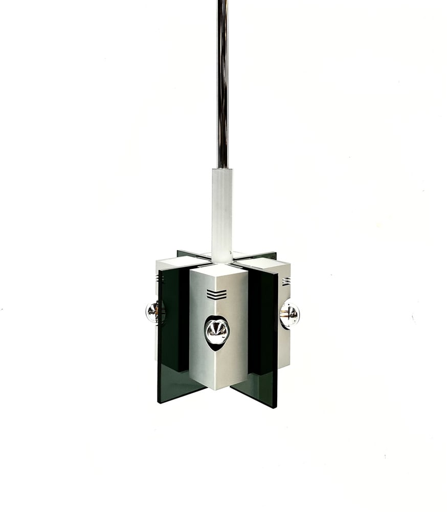 Vintage Italian Pendant Lamp, 1970s - 15