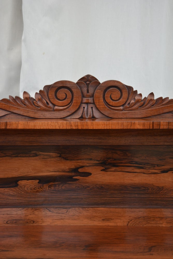 Antique English William IV Chiffonier, 1840 - 12