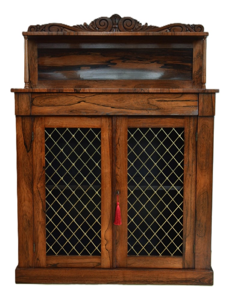 Antique English William IV Chiffonier, 1840 - 2