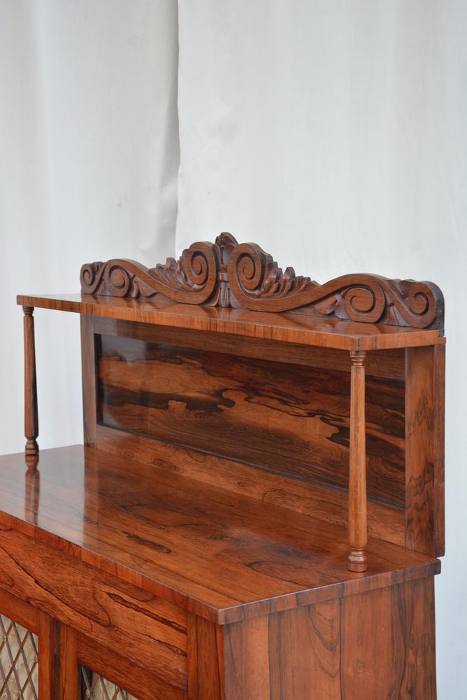 Antique English William IV Chiffonier, 1840 - 8