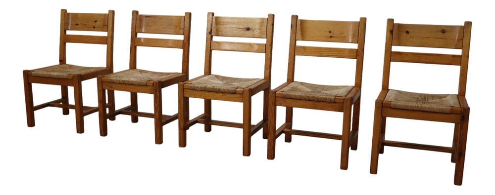 Set of 5 Chairs by for Gramrode Møbelfabrik, 1970s (1 of 19)