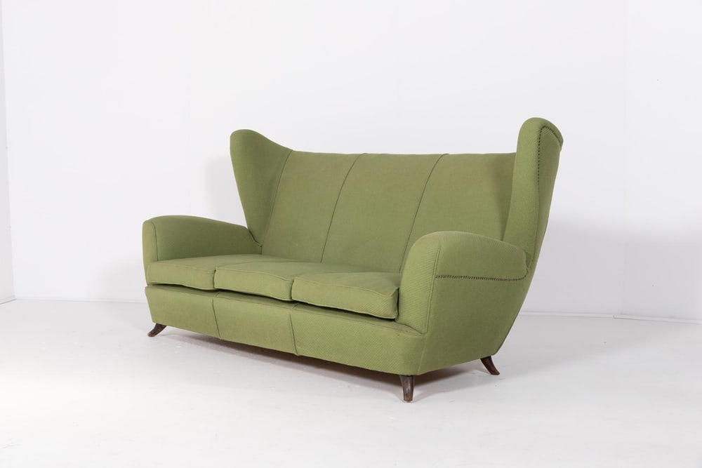 Mid-Century Wing Sofa from Paolo Buffa, 1950s - 11