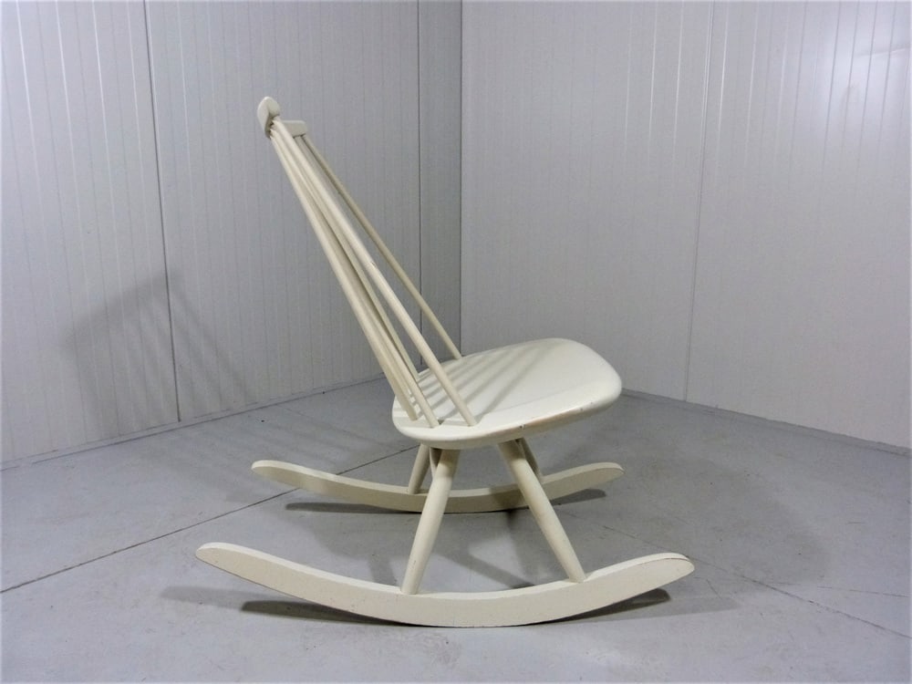 Rocking Chair by I. Tapiovaara for Asko, 1960s - 13