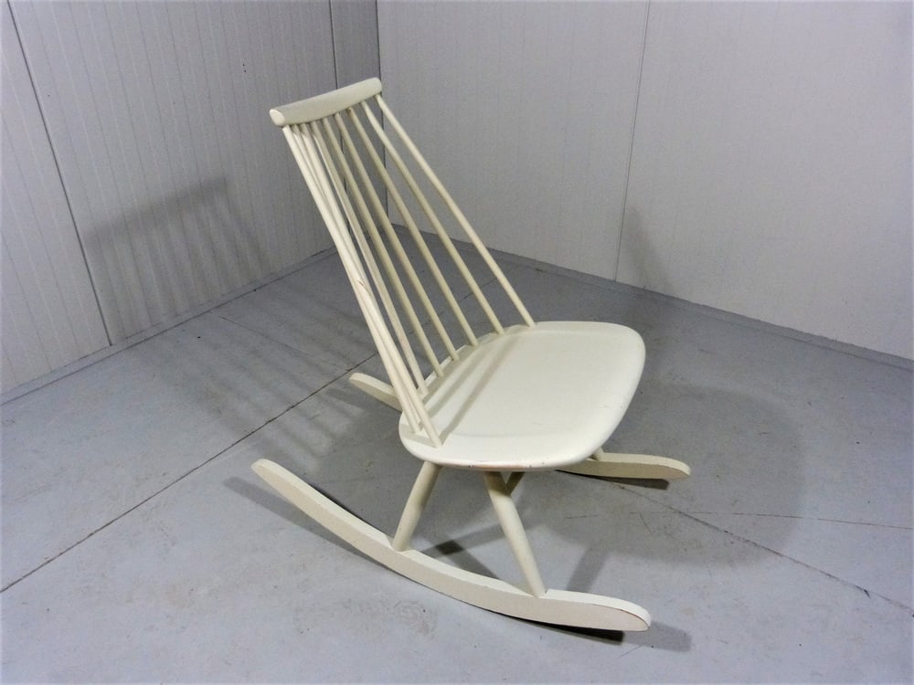 Rocking Chair by I. Tapiovaara for Asko, 1960s - 16