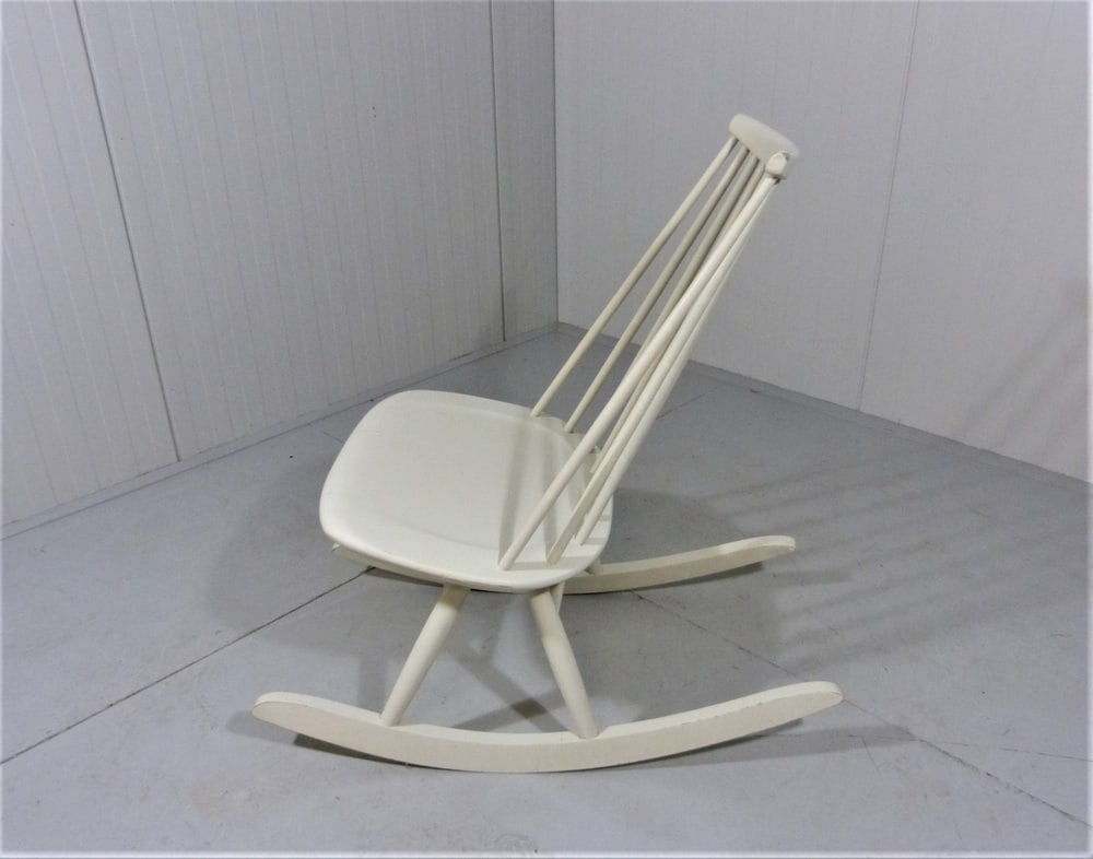 Rocking Chair by I. Tapiovaara for Asko, 1960s - 3