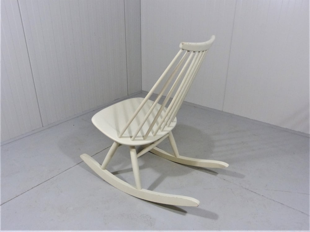 Rocking Chair by I. Tapiovaara for Asko, 1960s - 5