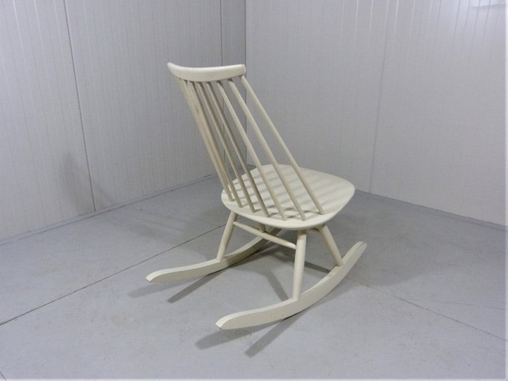Rocking Chair by I. Tapiovaara for Asko, 1960s - 6