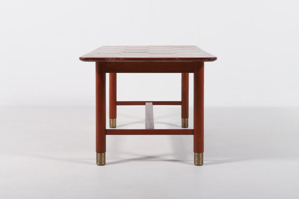 Teak Coffee Table by Carl-Axel Acking, 1960s - 4